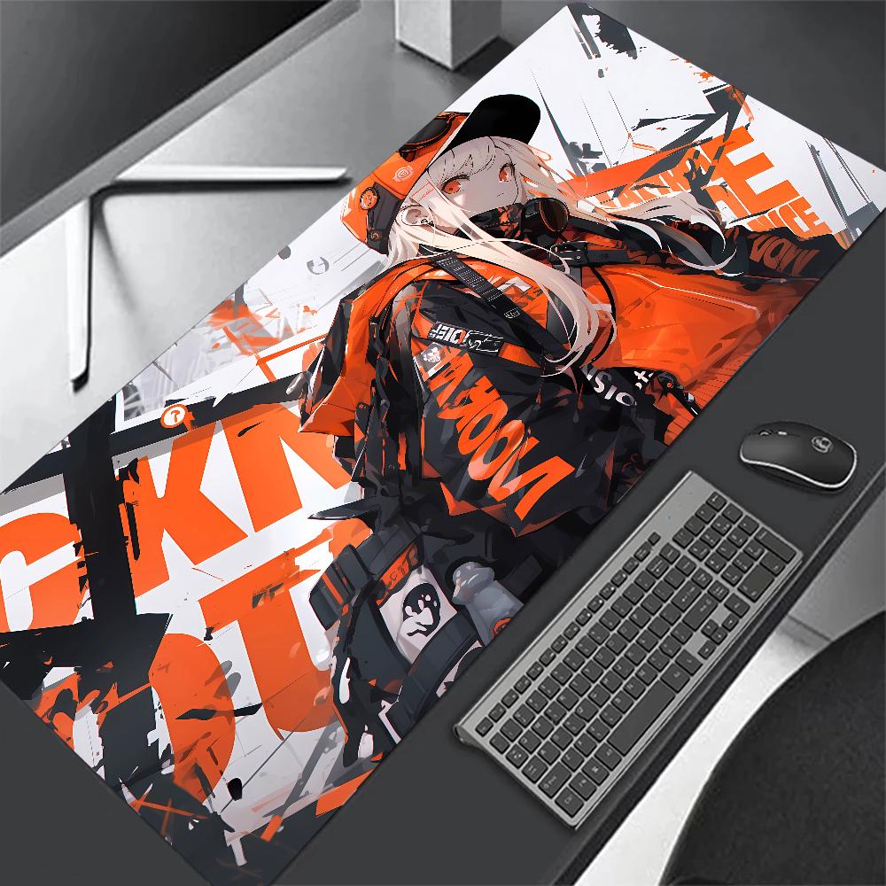 Large desk Pad Anime Boys and Girls Mouse Pad Cute HD Desk Pad Avatar Extended Gaming Keyboard Mats Large 600x1200mm Mousepad