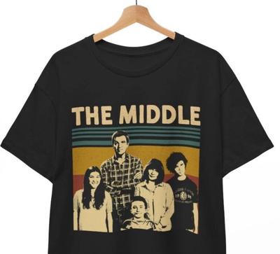 Maglietta Vintage The Middle Show, Maglietta The Middle, Maglietta Regalo Per Amici, Unisex
