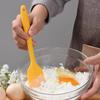 21cm Nonstick Silicone Spatula Cream Butter Cake Spatula Mixing Batter Scraper Baking Scraper Mixer Heat-Resistant Cooking Tool