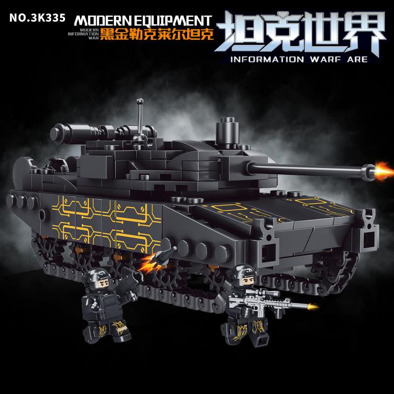 Military Tank Building Block Model, Small Particle Assembly Kit, Desktop Display Ornament, Hobby Collectible Decor Gift