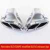 AMG GLE43 Tailpipe for Mercedes GLE320/350/400/450/500 Coupe SUV Exhaust Mod