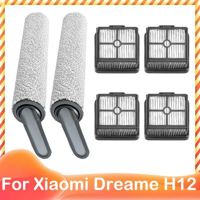 Spare Roller Main Soft Brush Hepa Filter For ( Dreame H11 Core / H11S /  H11 Pro / H12 / H12S )  Vacuum Cleaner Parts