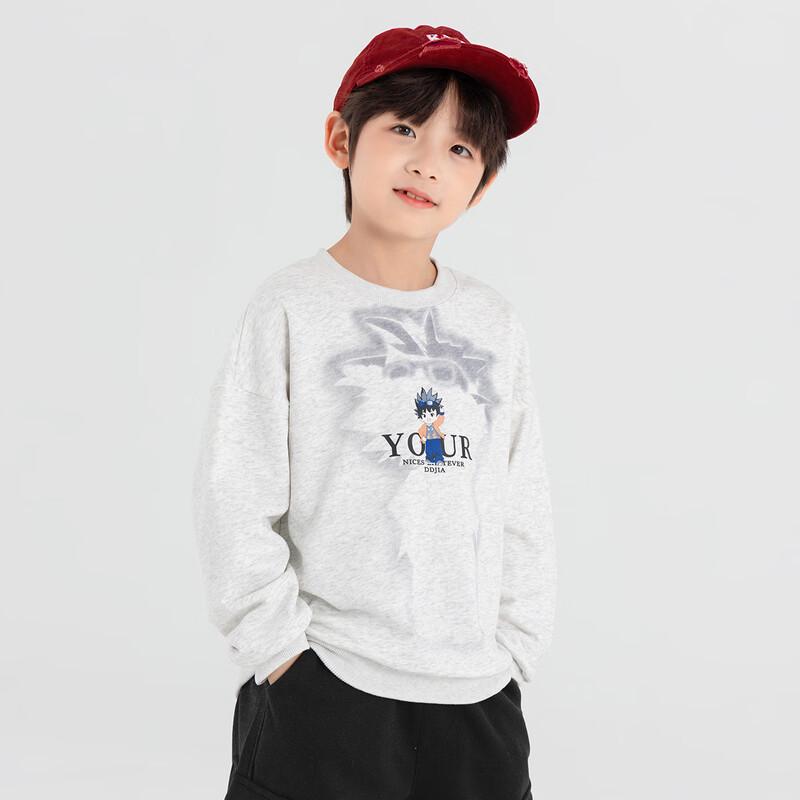 Duo Duo Jia Boys  Autumn Printed Round Neck Sweatshirt 120
