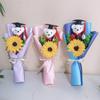 New Sunflower Bear Bouquet Dr.Bear Lovely Bear Graduation Bouquet Graduation Ceremony