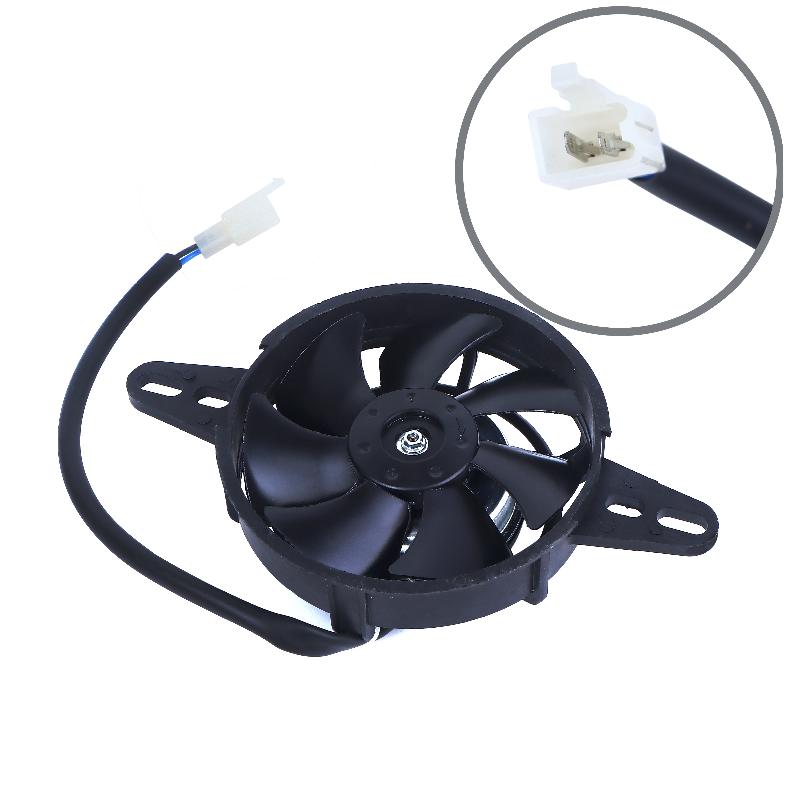 1 Pezzo Radiatore Elettrico Motore 12V Ventola di Raffreddamento per Moto Raffreddatore Olio Adatto Per Atv Veicolo Fuoristrada