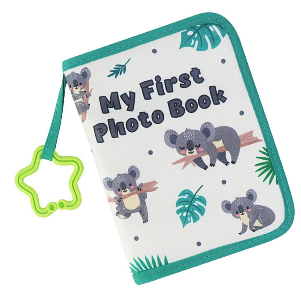 Babys First Year Photo Book Soft Cloth Baby Photo Album for Capturing Great Memory In First Year Toddlers Shower Gift