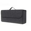 Large Anti-Slip Car Boot Storage Organizer - Soft Felt Trunk Organizer Box with Compartments for Auto Accessories