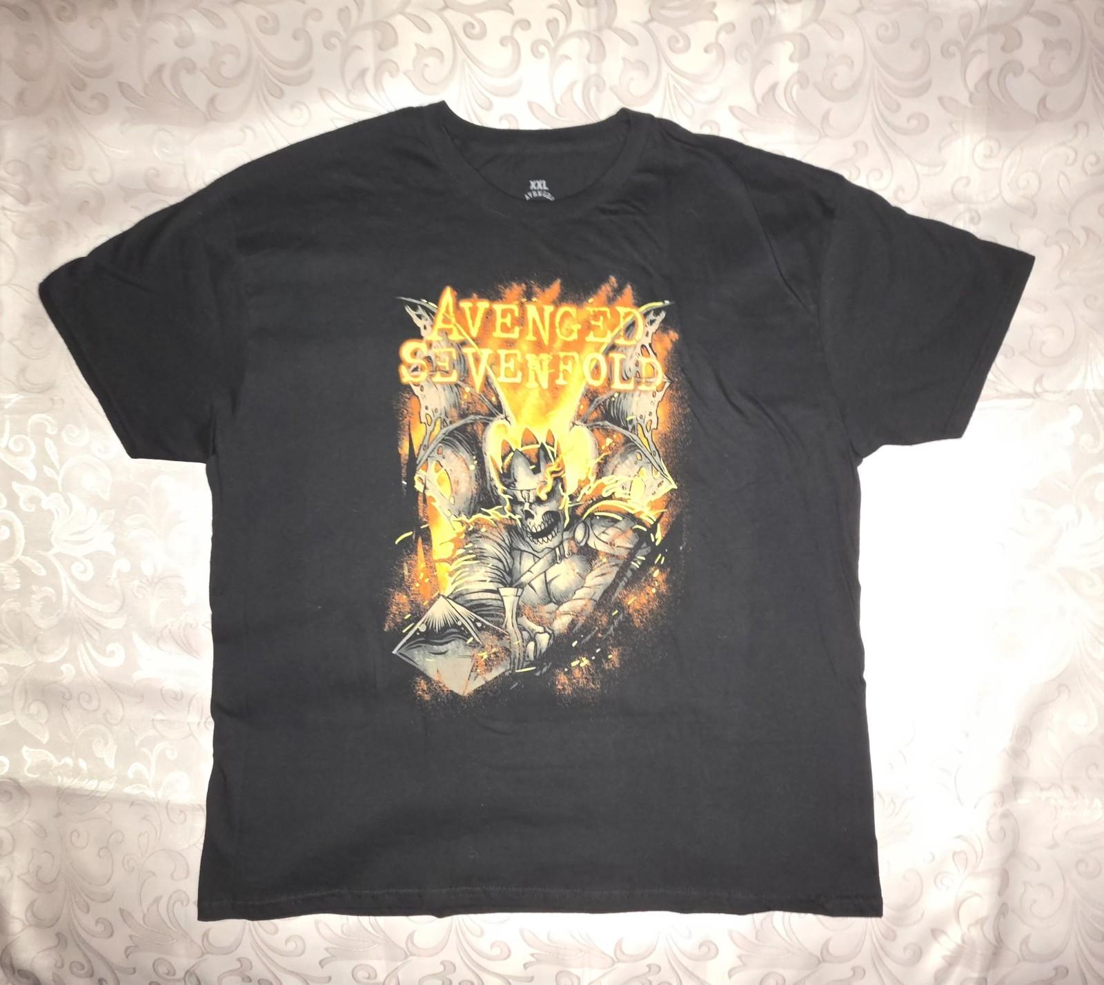 NWOT Avenged Sevenfold Atone Band T-Shirt Men’s 2XL XXL Heavy Metal AX7 Bravado Unisex T-Shirt XXL