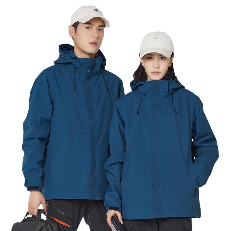 Men’s and Women’s Waterproof Three-in-One Outdoor Jackets: Autumn/Winter Collection