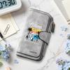 California Beach Style Long Wallet Card Holder Fashion Purse for Daily Use
