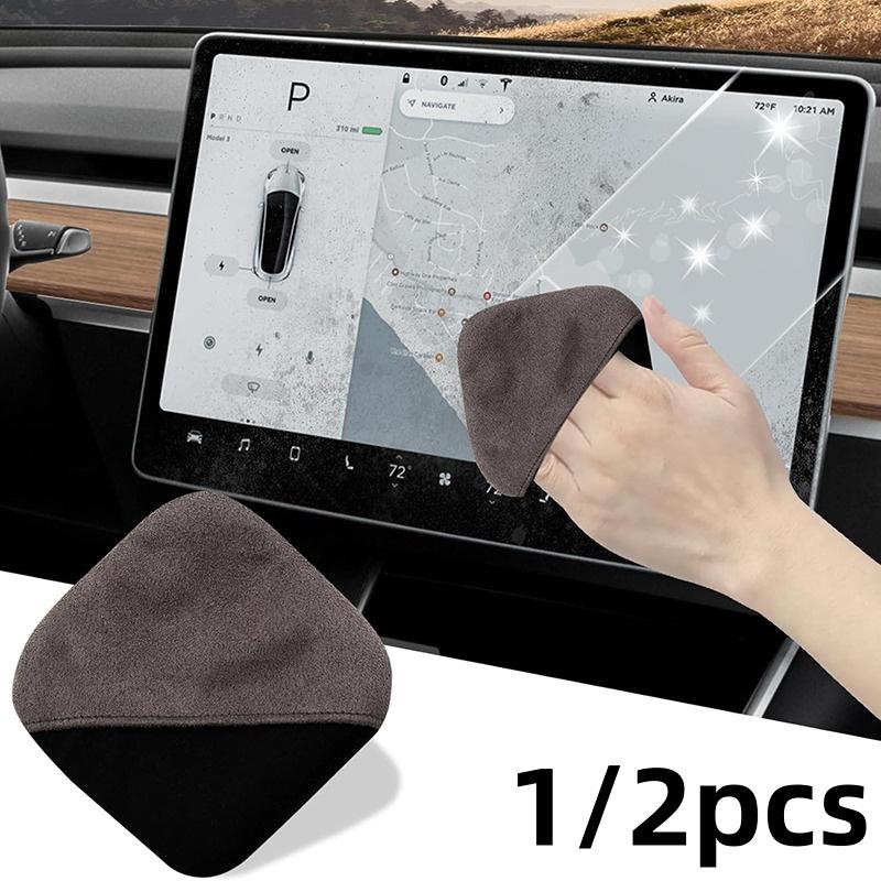 Computer Monitor Doek Microvezel Schermreiniger Doek voor Telefoon Tablet Computer Auto Draagbaar Rond Vierkant voor Multimedia