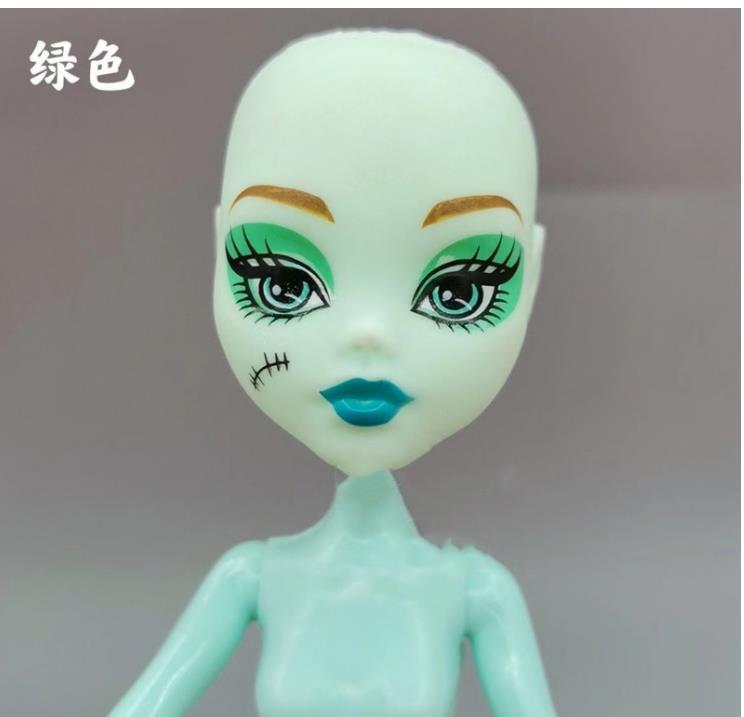 Monstering Replacement Body Catwalk Doll Heads Doll Toy Body Girl Dressing DIY Toy Parts Children Birthday Gift Toys