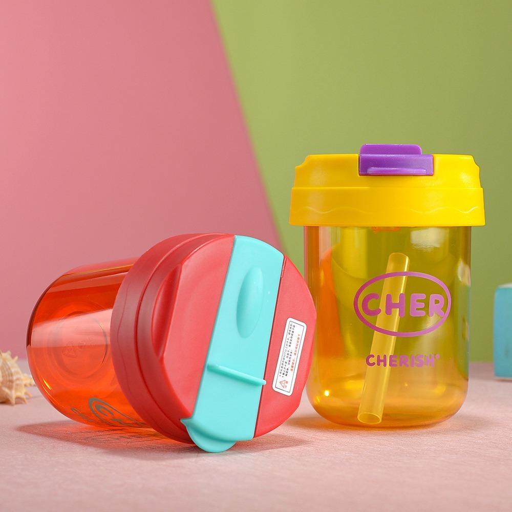 Mini Straw Cup 300mL Fruit Tea Cup Cute Drinking Tumbler  Boys Girl