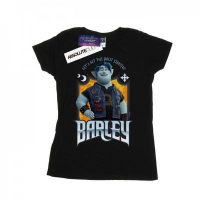 Womens/Ladies Onward Barley Pose Cotton T-Shirt
