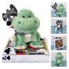 Plush Wolf Dinosaur Toy Kid Cute Doll Childern Birthday Presents Decoration Home