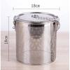 Big Stainless Steel Fine Mesh Strainer Gravy Soup Taste Spice Box Basket Brine Hot Pot Slag Separation Colander Strainers Basket
