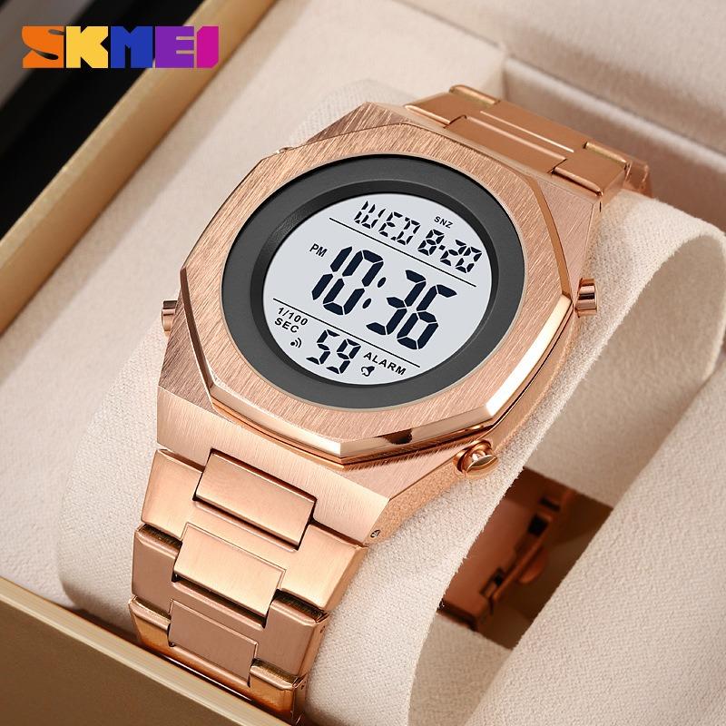 Watch Trend Outdoor Sports Timing Men's Electronic Watch Luminous Waterproof Stainless Steel Shenzhen Watch
