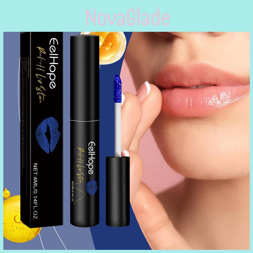 Matte Moisturizing Eelhope Liquid Lip Paint Peel Off Soft Gentle Color Hydrating Portable Beauty