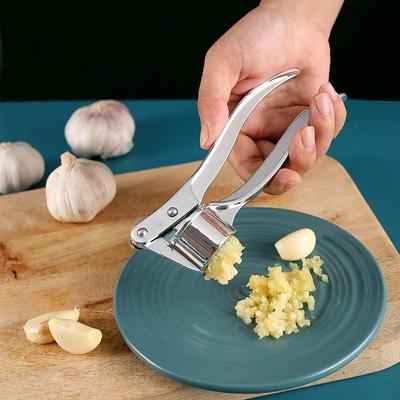 1pcs Garlic Press Crusher Kitchen Cooking Vegetables Ginger Squeezer Masher Handheld Ginger Mincer Tools Kitchen Accessories