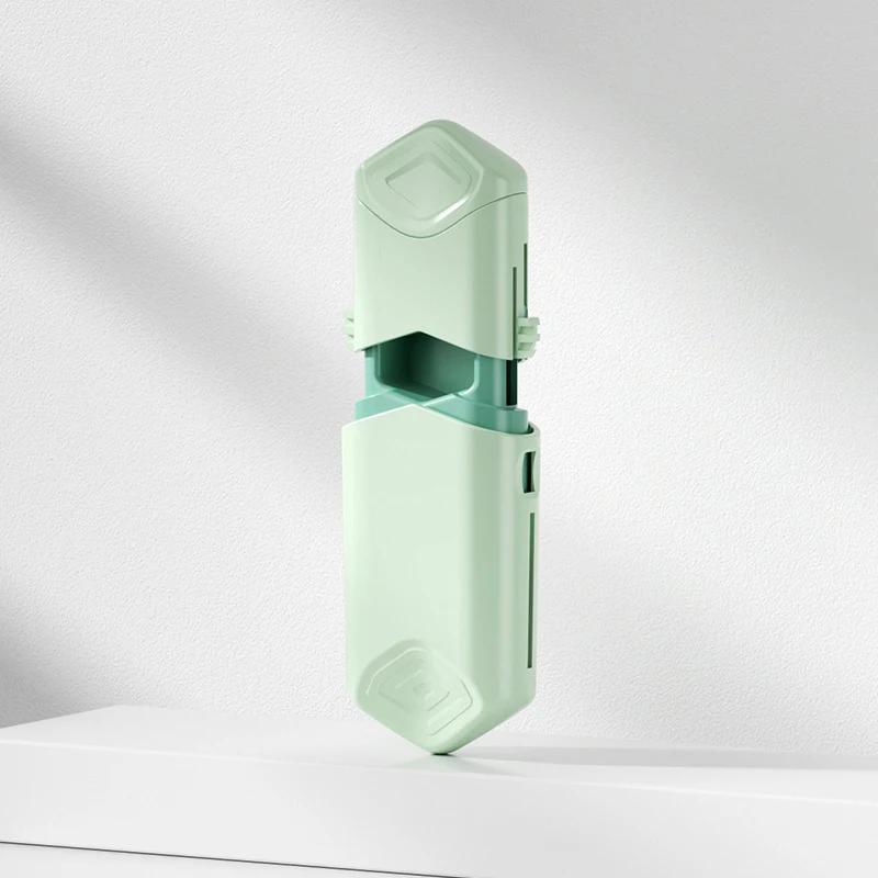 

Таблетница Портативная Мини Разделитель Таблеток Лекарств Пылезащитный Органайзер Коробка Измельчитель Футляр для Таблеток Здравоохранение зелёный