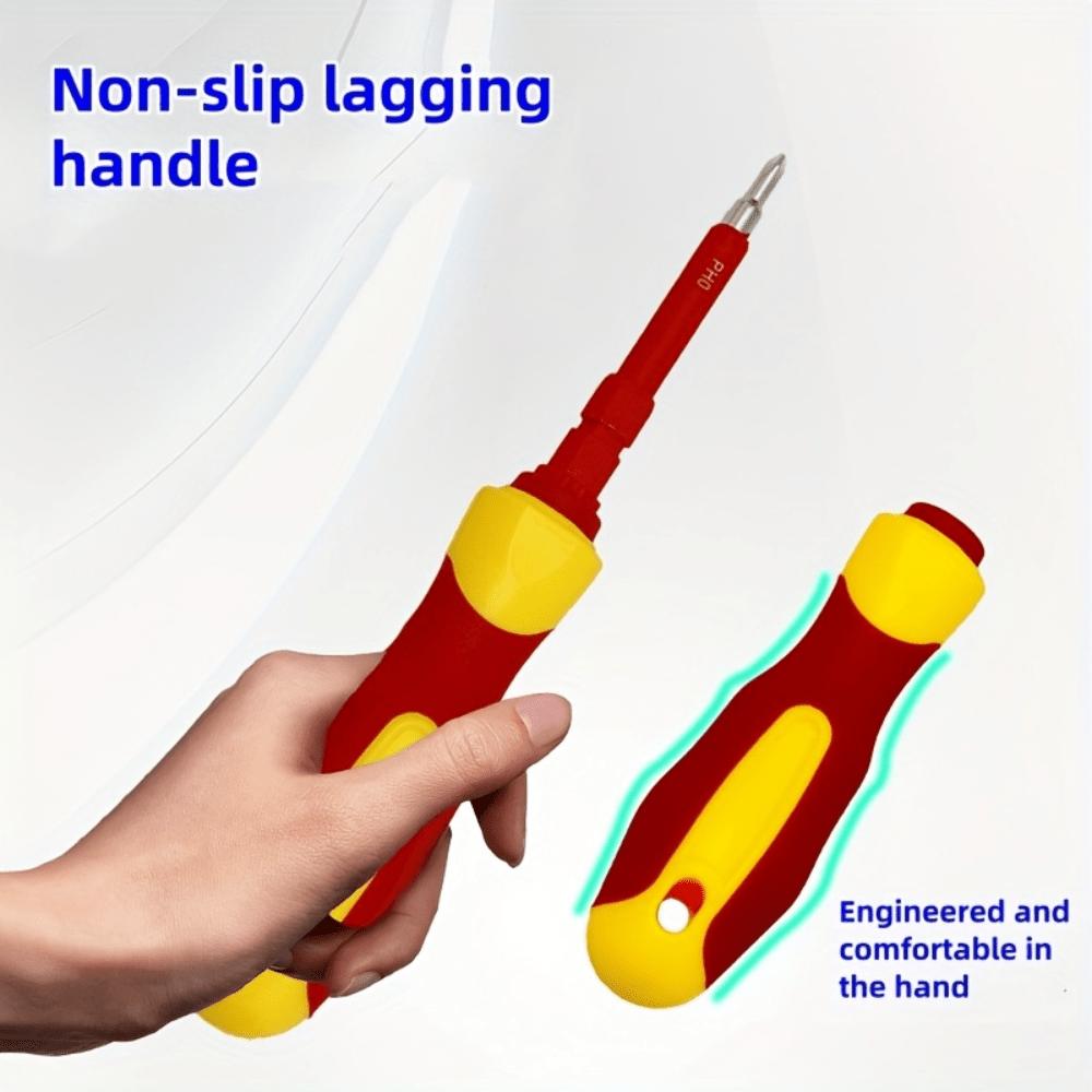 29-in-1 Precision Screwdriver Set with Ergonomic Non-Slip Handles, Magnetic Bits, and Sturdy Case - Ideal for Home Improvement and Daily Use