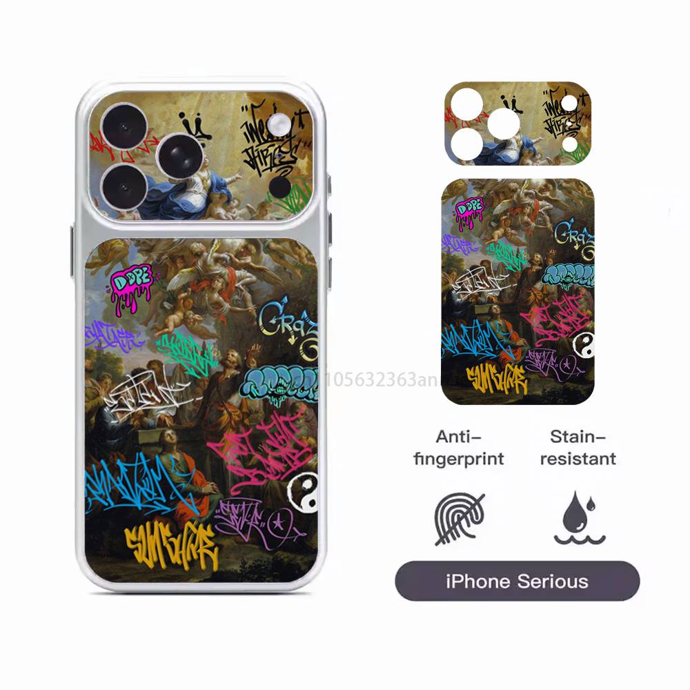 Graffiti HD/Matte Full Coverage Films For iPhone 17 Pro Max 17 Pro iPhone17promax