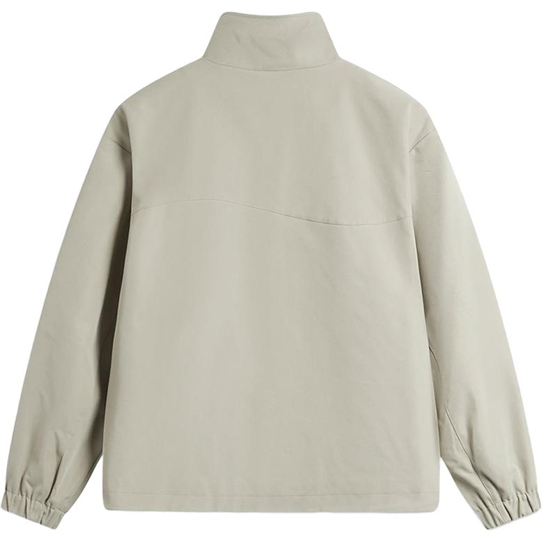 Li Ning CF Fashion Versatile Casual Long Sleeve Jacket Women Jackets Khaki AJDU284-3