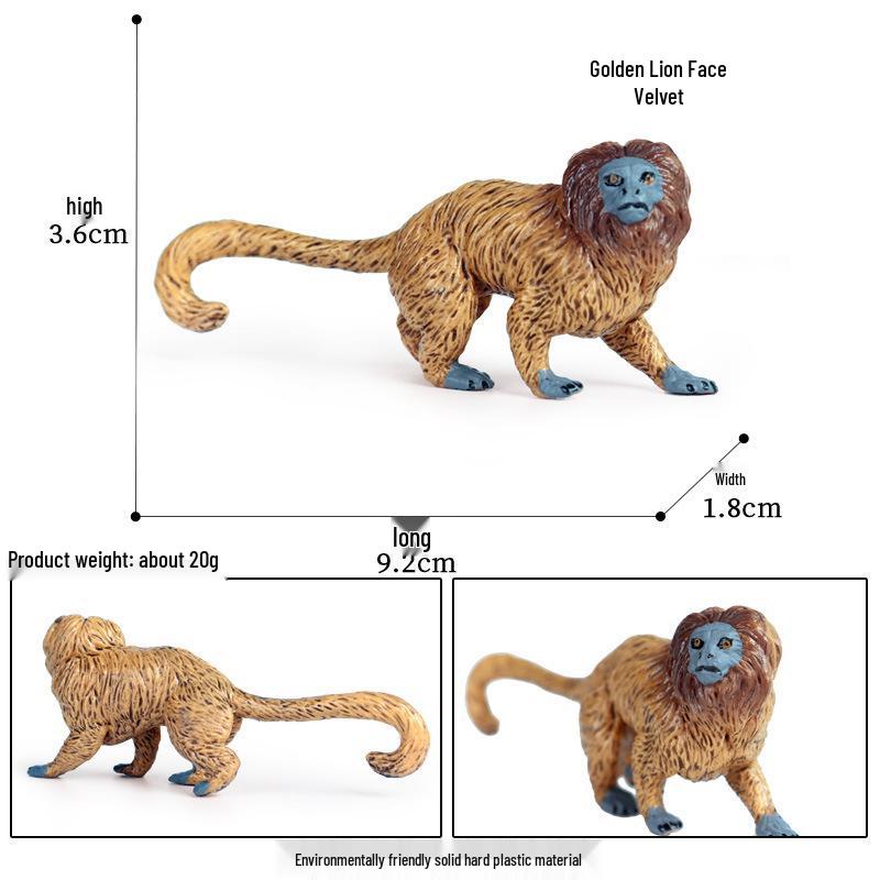 Cross-Border Science Simulation: Wild Primate Toy - Gibbon, Orangutan, Monkey Home Decoration