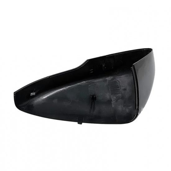 Pair Glossy Bright black Side Rearview Mirror Cover Caps For Ford Focus MK4     LHD RS Styling Replacement Shell