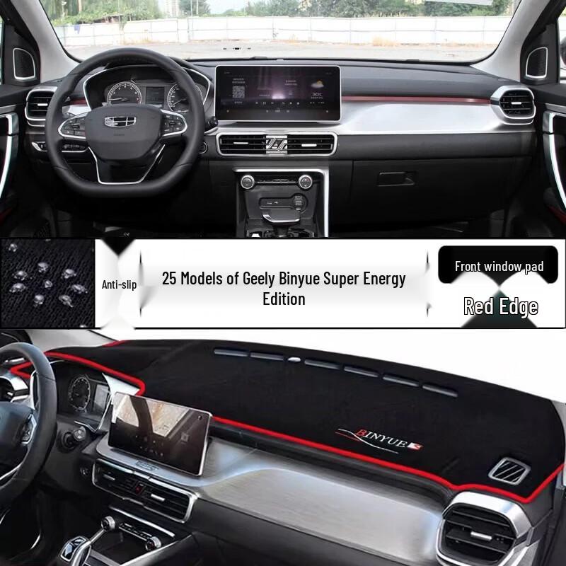Front Dashboard Sunshade Mat & Cover for Binyue Super Energy Edition - Compatible with 25 Models