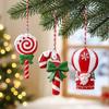 Christmas Decoration Christmas Tree Pendant Resin Santa Foreign Trade Pendant Small Accessories Christmas Snowman Ornaments
