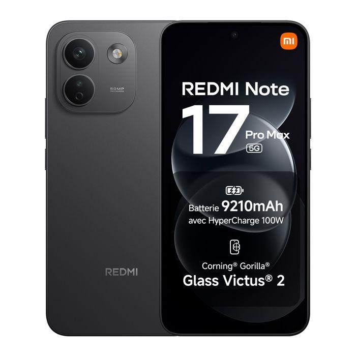 Xiaomi Redmi Note 17 Pro Max 5G Noir 8 Go + 256 Go - Image 7