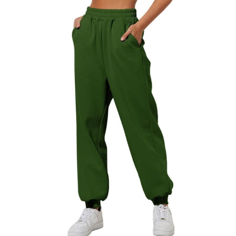 Women's Spring and Autumn High Waisted Loose Sweatpants Comfortable Casual Jogging Pants
