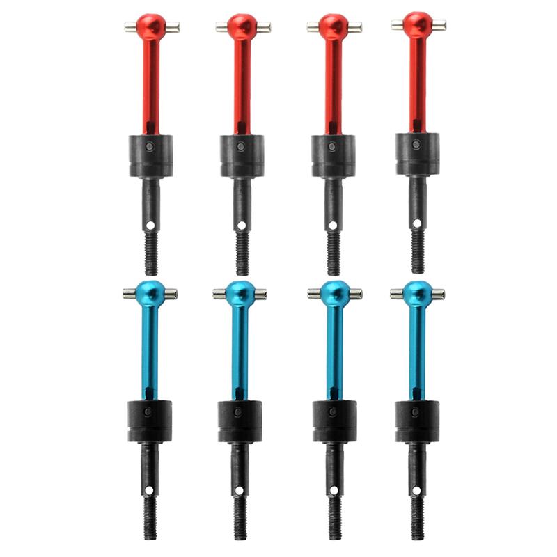 4pcs Metal Universal Drive Shaft Driveshaft CVD 53792 for Tamiya TT01 TT02 TT01D TT01E TA04 1/10 RC Car Upgrades Parts