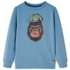 Medium Blue Sweatshirt for Children 92/104/116/128/140