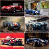 Shelby GT350 Boss Mustang Classic Cobra Racing Car Metal Poster Sign Club Mural Wall Art Plaque Tin Room Decoration Home Decor