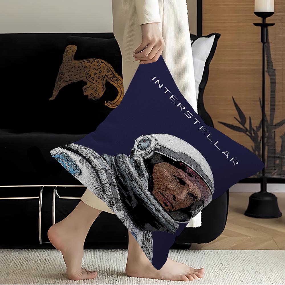 Classic Movie Interstellar Pillow Gift Home Office Decoration Pillow Bedroom Sofa Car Cushion CoverPillow Case