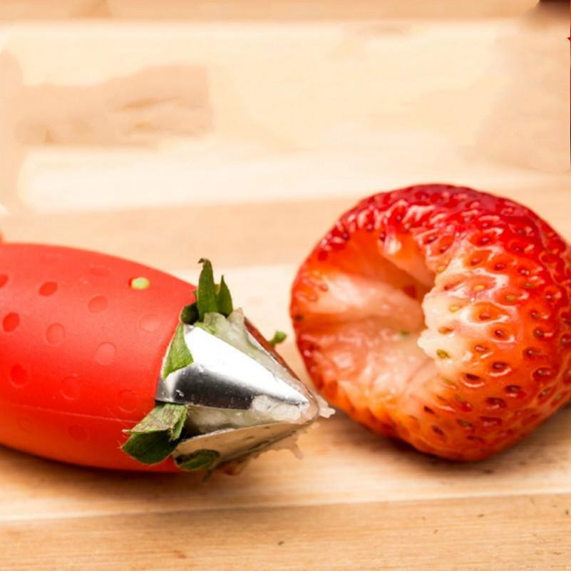 Buy Strawberry Digging Tool Stainless Steel Fruit Peeler Tomato Peeler Kitchen Accessories at