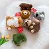 Cute Nest Series Plush Toys Hamster Sloth Doll Dinosaur Alpaca Doll Children's Companionship Gift