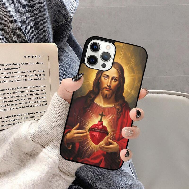 Divine Mercy Jesus Phone Case For iPhone 17 Air 16 15 14 plus 11 12 13 Pro Max coque Cover Shell