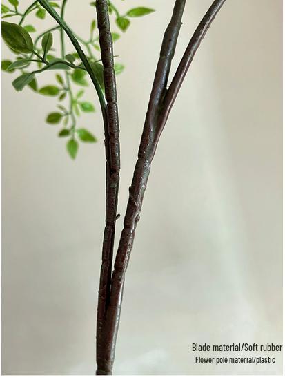 Nandina Green Artificial Flower Arrangement - Decorative Living Room Ornaments