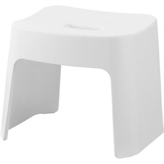 Yamazaki Easy-to-Clean Magnet Bath Stool SH26 White Tower 1651