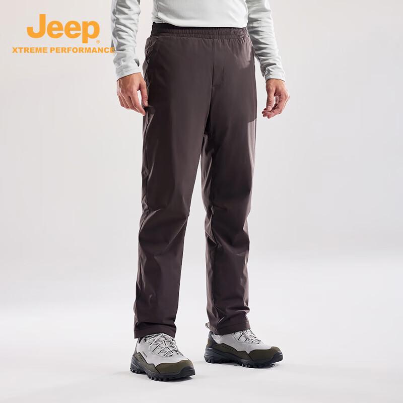 Jeep Men s Outdoor Windproof Down Hiking Pants XL