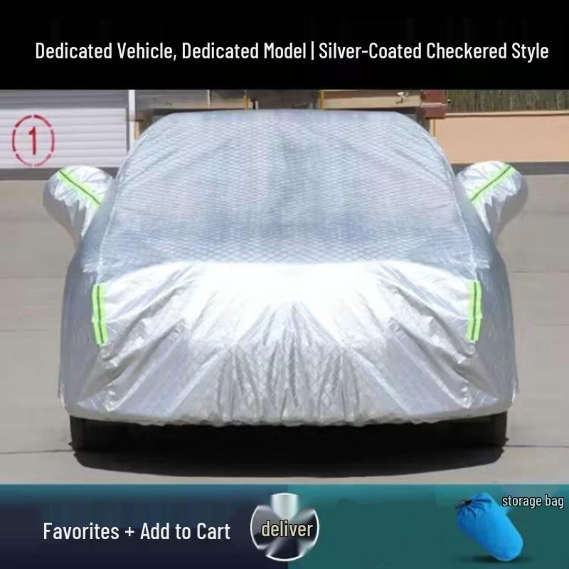Universal Thickened Car Cover - Sun, Snow & Rain Protection