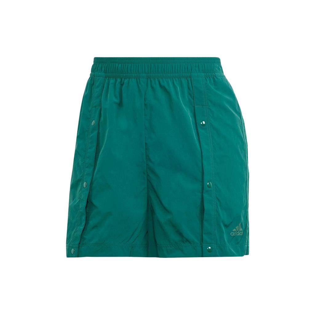Adidas Tiro Snap-Button Shorts With Elastic Waist and World Cup Straight Cut Women Shorts Forest-Green IM5015