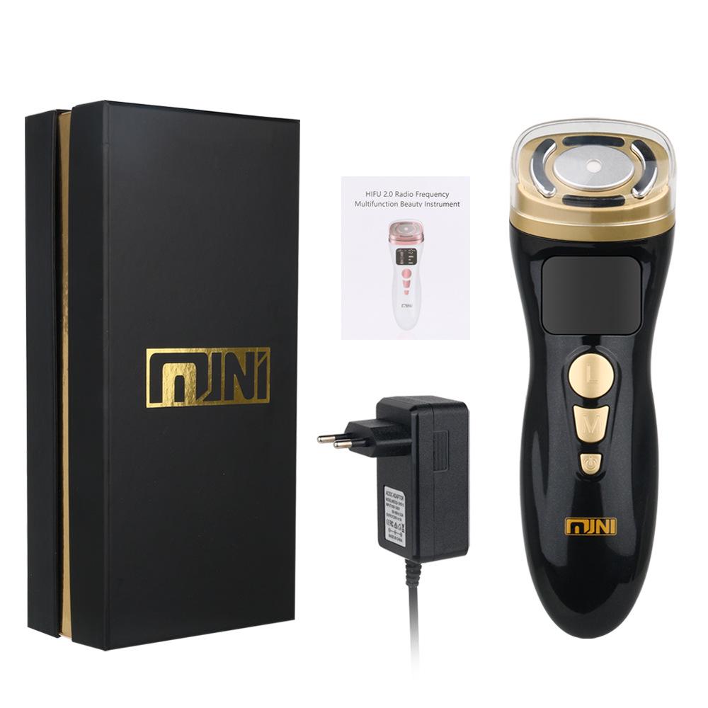 Mini Ultrasonic Sculpting Tool: HIFU EMS Pulse for Lifting & Wrinkle Smoothing