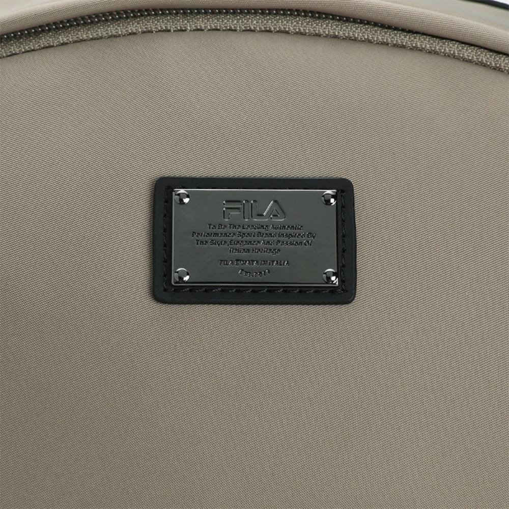 New FILA WHITE Fabric, Synthetic Leather Backpack Men's Khaki F13M533104FLK