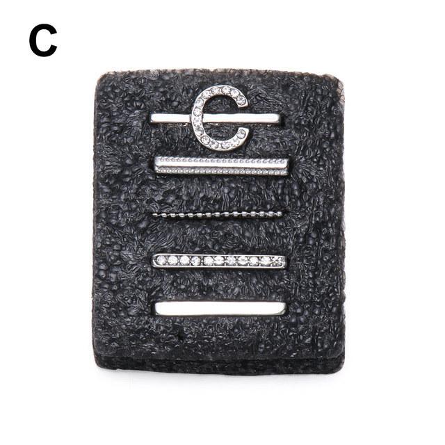 Decorative Ring for Apple Watch Band Charms for Samsung Galaxy Smart Watch Sport Silicone Strap Accessories with Bling Diamond