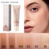 6-color Liquid Foundation, Invisible Modification of Skin Color, Foundation Cream, Concealer, Matte and Moisturizing