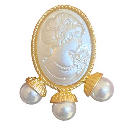 

Creative Women Men Vintage Middle Design Enamel Brooches Pins Classic Palace Cross Crstyal Badges Unisex Party Banquet Jewerly